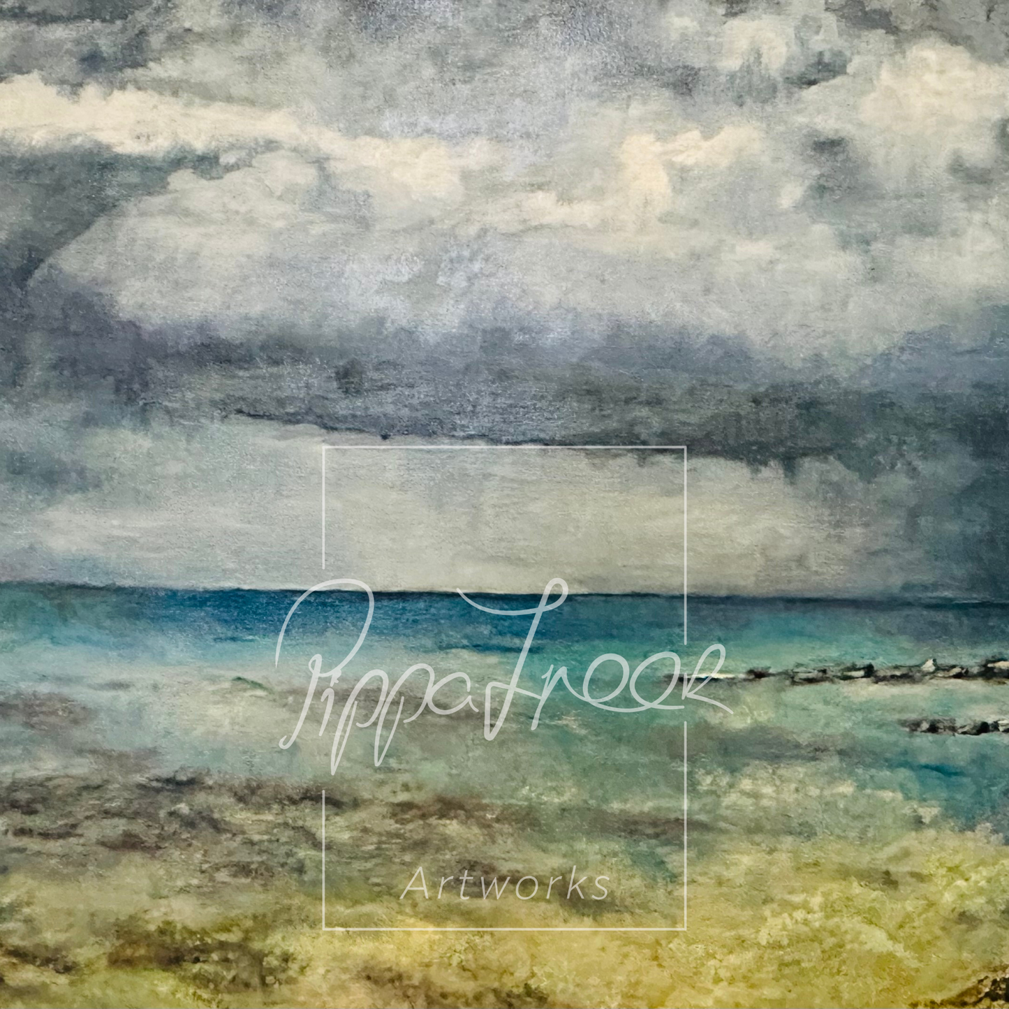 'A Passing Cyclone Mauritius'